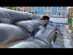 Túi dệt vải địa kỹ thuật Độ bền kéo cao cho túi Geotube khử nước bùn
