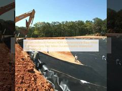 Chỉ số oxy≥30 Phần trăm Màng chống thấm HDPE Đen Trắng Xanh lam Xanh lục Xám Đỏ Vàng Vật liệu lót bền, linh hoạt, chống thấm nước