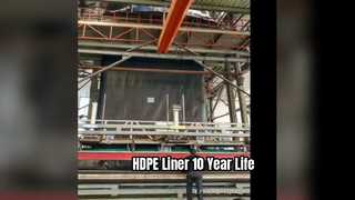 Lớp lót màng địa kỹ thuật HDPE Tuổi thọ 10 năm