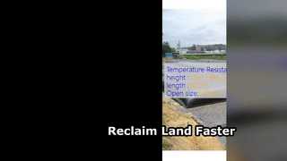 Ống khử nước vải địa kỹ thuật để cải tạo