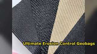Durable Non Woven Geobags for Erosion Control