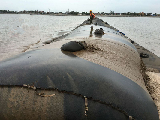 Các ống khử nước Geotextile tùy chỉnh với bề mặt mịn và giải pháp khử nước chống tia UV xuất sắc