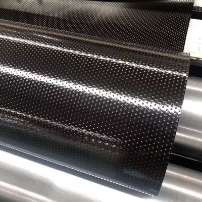 Màn 1mm Hdpe Liner mịn trong khi phá vỡ ≥ 700% Hàm lượng Carbon Black 2,0-3,0% Để chứa chất thải