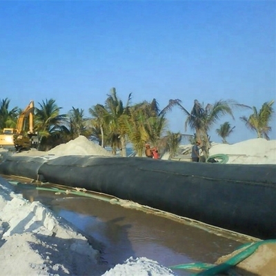 Ống thoát nước bằng vải địa kỹ thuật bùn thải Phục hồi bờ biển Kiểm soát lũ lụt