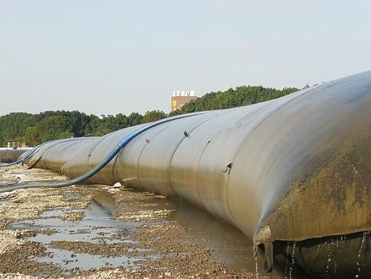Kích thước mở 0.2-0.8mm FILTER túi khử nước Geotextile ống lọc trong môi trường công nghiệp