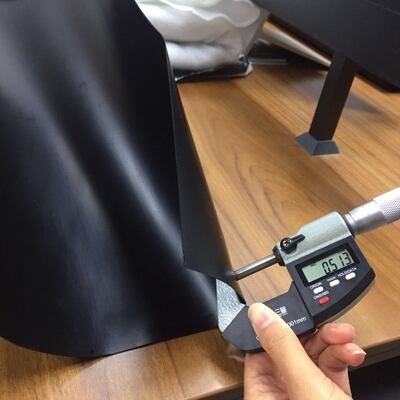 Kháng rò rỉ, chống thấm nước, không thấm nước, kết cấu mịn HDPE Geomembrane Liner cho ao Liner bãi rác Liner bể chứa nước khai thác