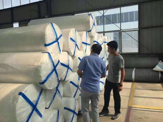 Vải địa kỹ thuật PET không dệt có độ bền đẳng hướng cho gia cố đất đa hướng