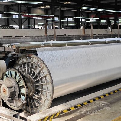 200kN/m Ultra-high strength PET Woven Geotextile fabric for soft foundation improvement Sợi dệt địa dệt dệt PET để cải thiện nền tảng mềm