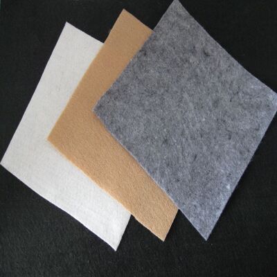 Vải Geotextile không dệt bằng sợi ngắn được đâm kim cao cấp để ổn định đất