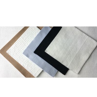 Vải Geotextile không dệt bằng sợi ngắn được đâm kim cao cấp để ổn định đất