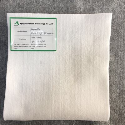 Vải địa kỹ thuật không dệt sợi ngắn thấm được cho vườn trên mái và thoát nước cảnh quan