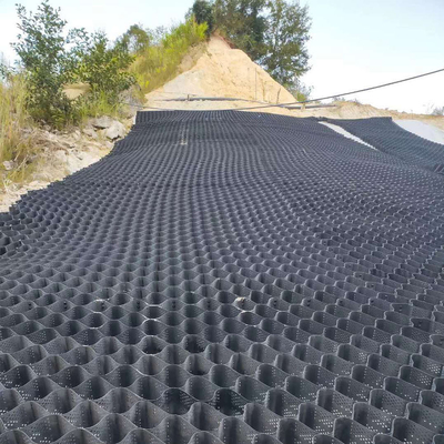 Tiêu chuẩn ASTM HDPE Geocell Cao 50mm Lưới sỏi tổ ong
