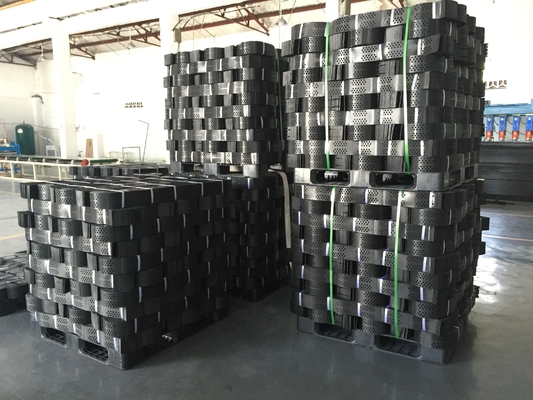 Kết cấu HDPE Geocell Bảo vệ dốc màu đen Lưới nhựa đường lái xe