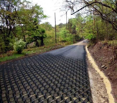 Đường lái xe HDPE Geocell Ground Grid Paver Đất Ổn định Geocell Tường giữ Geocell
