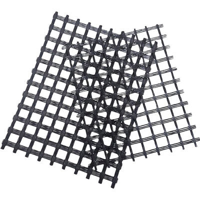 Lưới sợi thủy tinh chống kiềm carbon Lưới địa chất cuộn Biaxial Ba trục