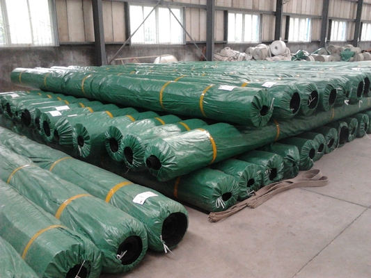 Màng địa chất PVC Plastik 1,5mm 2mm ISO9001 Bãi chôn lấp trang trại cá