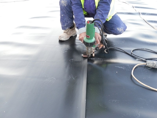 30 Mil PVC Geomembrane Vải lót Màng lót chống thấm nước Ao lót cho hồ bơi