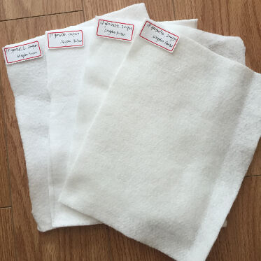 PET/PP Staple/Short Fiber Needle Punched Non woven Geotextile để ổn định đường tiếp cận tạm thời